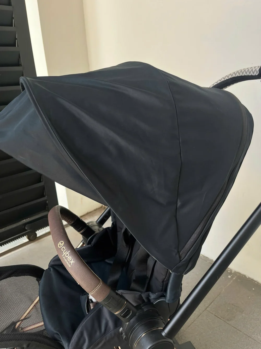 Xe đẩy Cybex mios 2 màu đen khung rose gold (kèm sẵn bọc tay cầm xe đẩy) / 2 - Ảnh 21