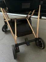 Xe đẩy Cybex mios 2 màu đen khung rose gold (kèm sẵn bọc tay cầm xe đẩy) / 2 - Ảnh 25