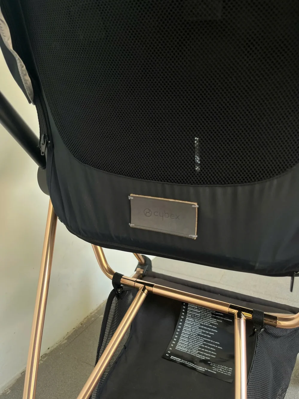 Xe đẩy Cybex mios 2 màu đen khung rose gold (kèm sẵn bọc tay cầm xe đẩy) 0-4 tuổi - Ảnh 20