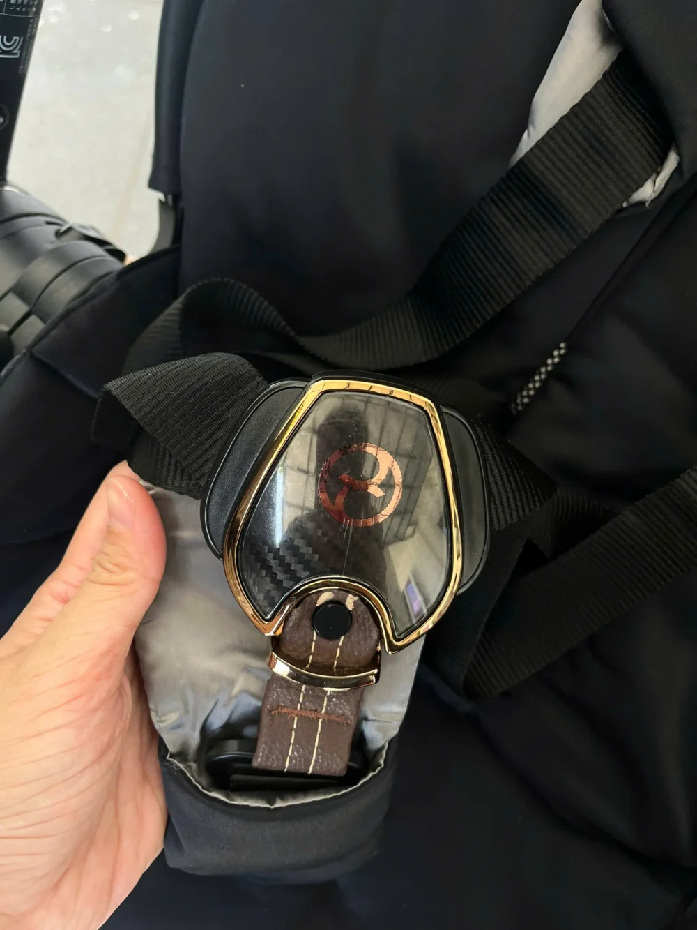 Xe đẩy Cybex mios 2 màu đen khung rose gold (kèm sẵn bọc tay cầm xe đẩy) 0-4 tuổi - Ảnh 4