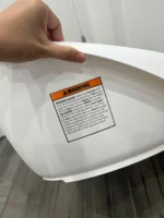 Thau tắm Skiphop màu trắng / xám - Ảnh 4