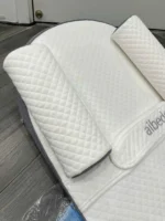 Gối chống trào ngược Aibedo màu trắng xám - Ảnh 6