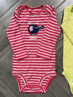 Set 3 bodysuit dài tay Simple joys by Carter's 12M - Ảnh 4