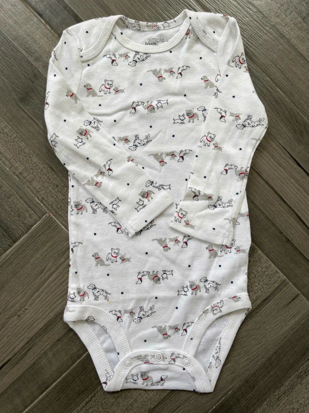 Set 3 bodysuit dài tay Simple joys by Carter's 12M - Ảnh 6