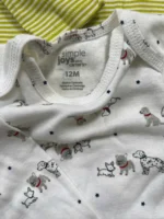 Set 3 bodysuit dài tay Simple joys by Carter's 12M - Ảnh 9
