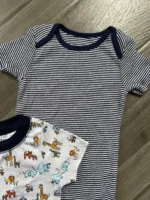 Set 3 bodysuit ngắn tay Simple joys by Carter's & Bundles 12M - Ảnh 4