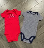 Set 3 bodysuit ngắn tay Simple joys by Carter's & Bundles 12M - Ảnh 8