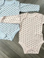 Set 3 bodysuit dài tay cho bé gái 3 đến 6 tháng - Ảnh 3