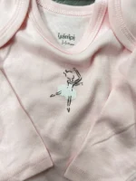 Set 3 bodysuit dài tay cho bé gái 3 đến 6 tháng - Ảnh 7