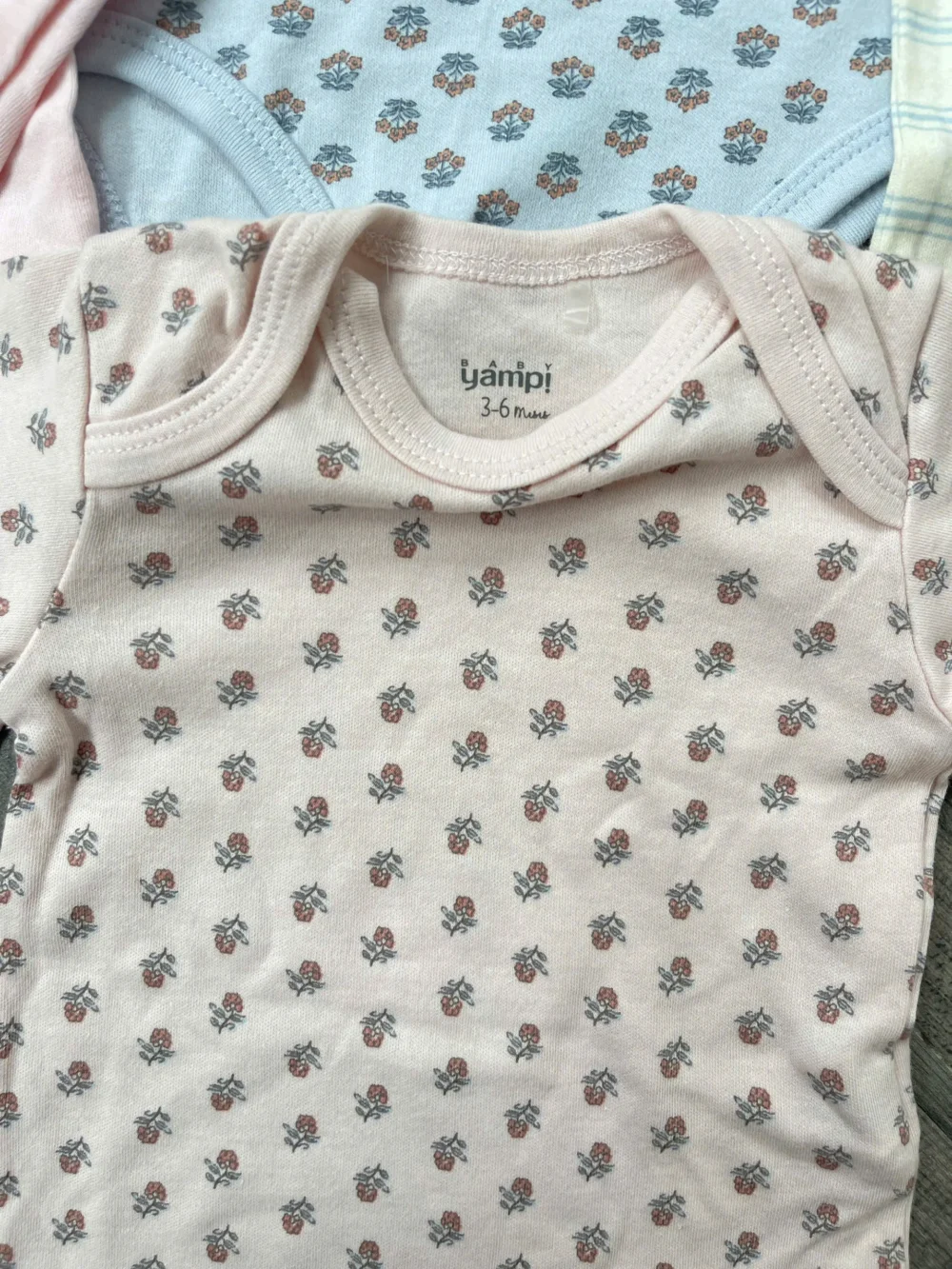 Set 3 bodysuit dài tay cho bé gái 3 đến 6 tháng - Ảnh 8