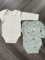 Set 3 bodysuit dài tay cho bé gái 3 đến 6 tháng - Ảnh 7