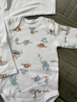 Set 4 bodysuit dài tay cho bé 6 đến 9 tháng - Ảnh 12