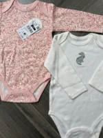 Set 4 bodysuit dài tay cho bé 6 đến 9 tháng - Ảnh 8