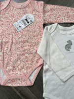 Set 4 bodysuit dài tay cho bé 6 đến 9 tháng - Ảnh 9