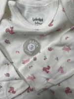 Set 3 bodysuit dài tay cho bé 6 đến 9 tháng - Ảnh 3