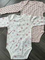 Set 3 bodysuit dài tay cho bé 6 đến 9 tháng - Ảnh 8