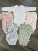 Set 5 bodysuit dài tay cho bé 12 đến 18 tháng - Ảnh 3