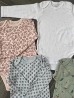 Set 5 bodysuit dài tay cho bé 12 đến 18 tháng - Ảnh 5