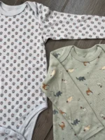 Set 5 bodysuit dài tay cho bé 12 đến 18 tháng - Ảnh 2