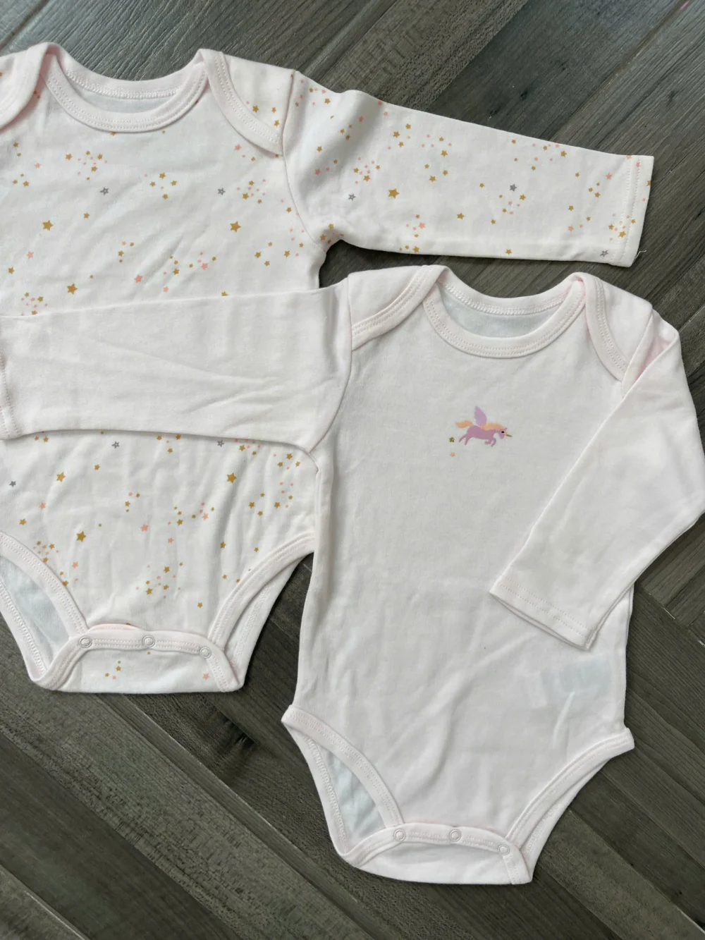 Set 4 bodysuit dài tay cho bé 9 đến 12 tháng - Ảnh 4