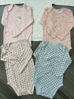 Set 5 bodysuit dài tay cho bé 18 đến 24 tháng - Ảnh 2