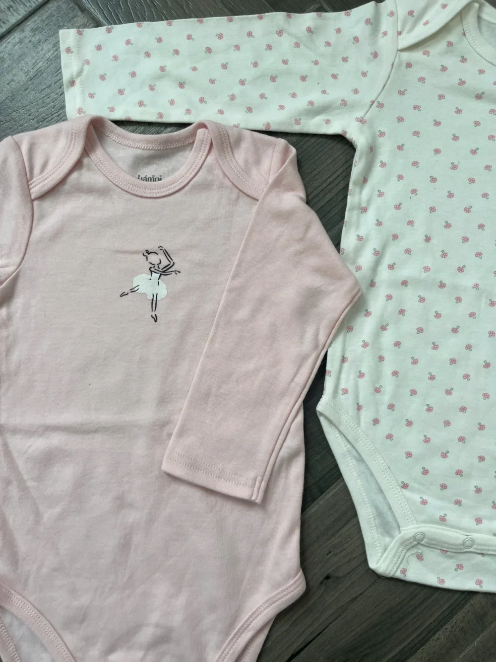 Set 5 bodysuit dài tay cho bé 18 đến 24 tháng - Ảnh 6