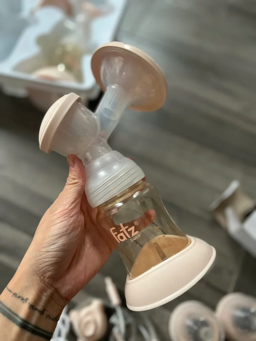 Máy hút sữa điện đôi Resonance 5 plus Fazt baby - Ảnh 3