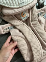 Địu Ergo baby Omni Breeze tặng kèm yếm địu (màu baby pink) 0-4 tuổi - Ảnh 22