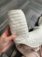 Địu Ergo baby Omni Breeze tặng kèm yếm địu (màu baby pink) 0-4 tuổi - Ảnh 25