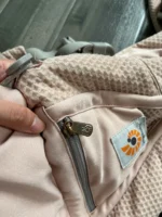 Địu Ergo baby Omni Breeze tặng kèm yếm địu (màu baby pink) 0-4 tuổi - Ảnh 15