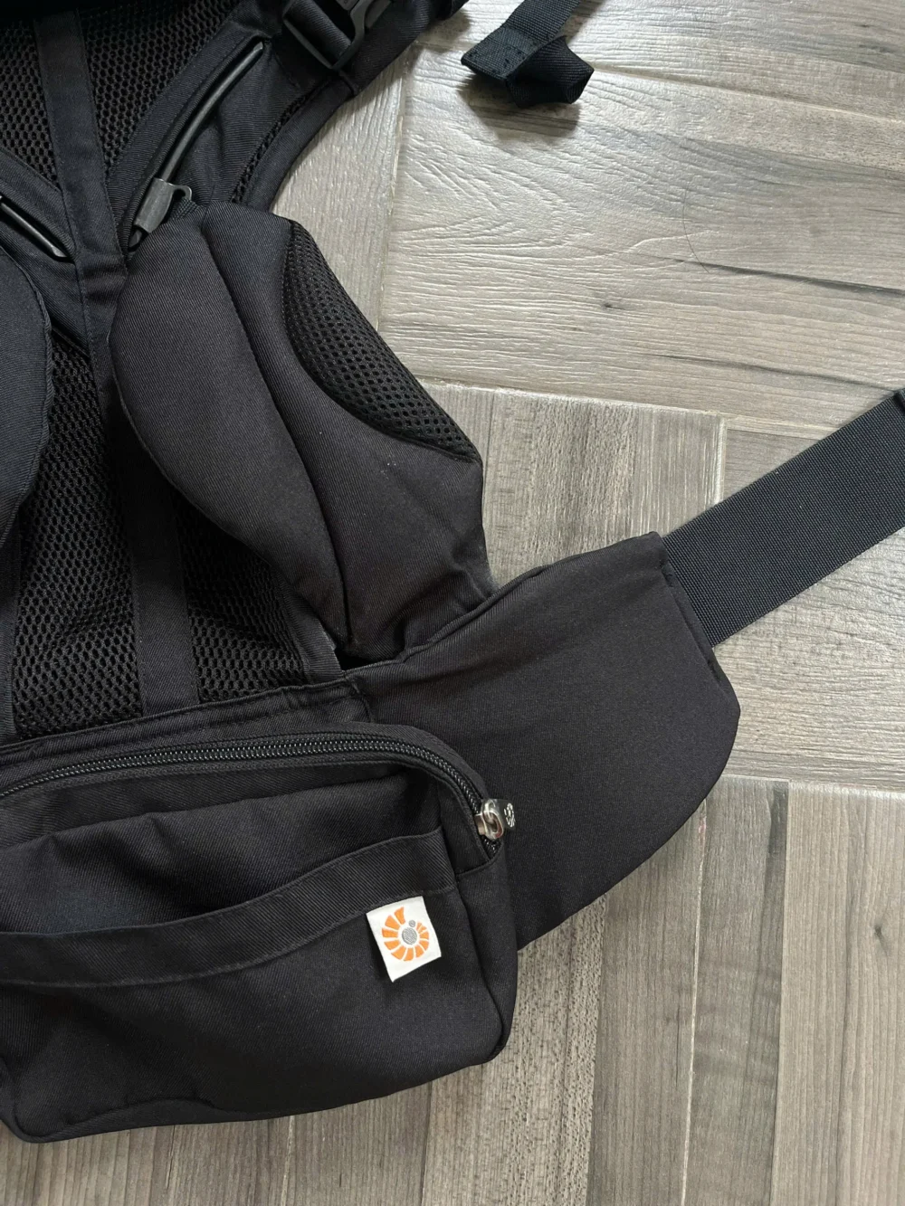 Địu Ergobaby Omni 360 cool air màu đen 0-4 tuổi - Ảnh 13