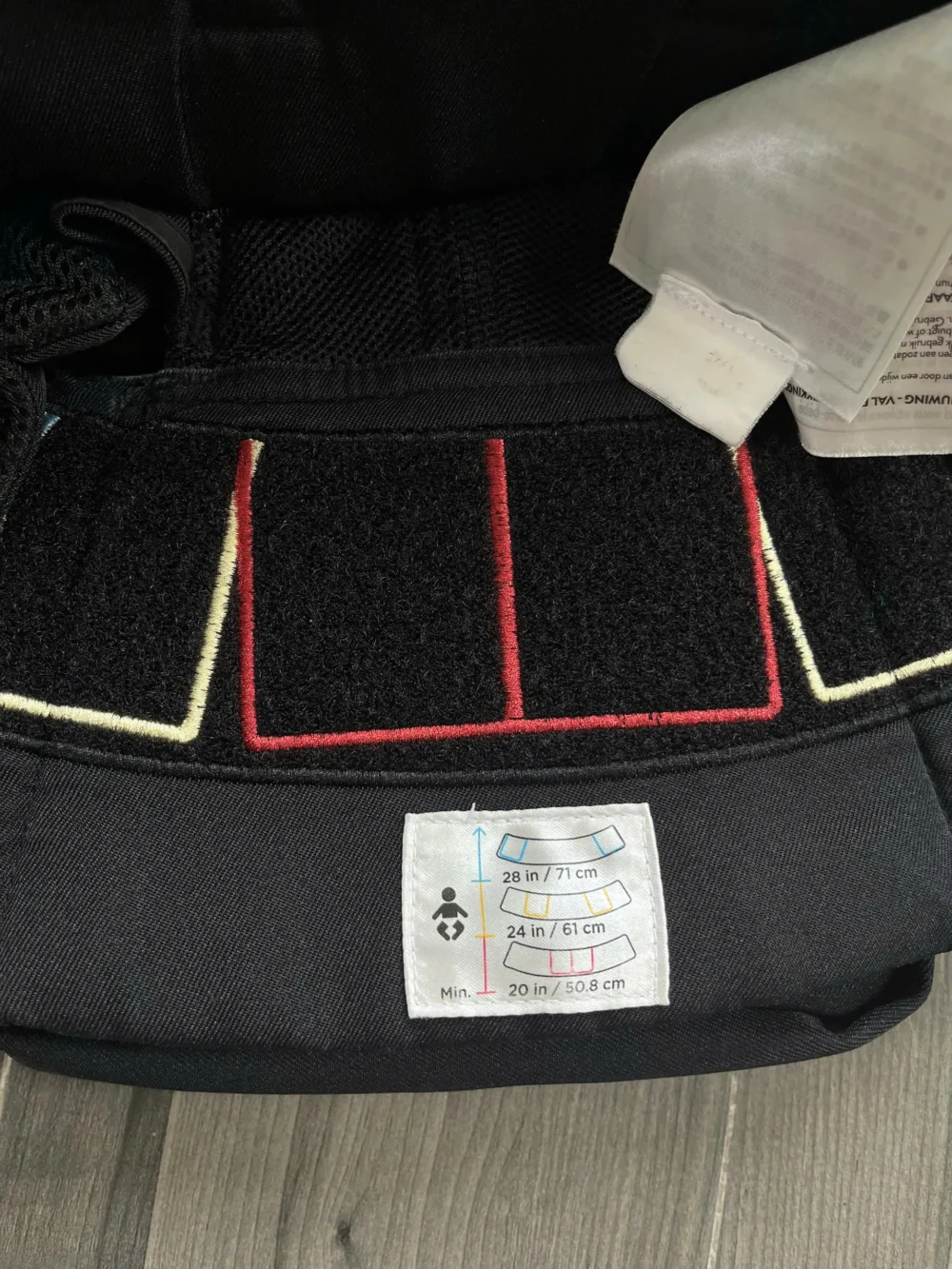 Địu Ergobaby Omni 360 cool air màu đen 0-4 tuổi - Ảnh 18