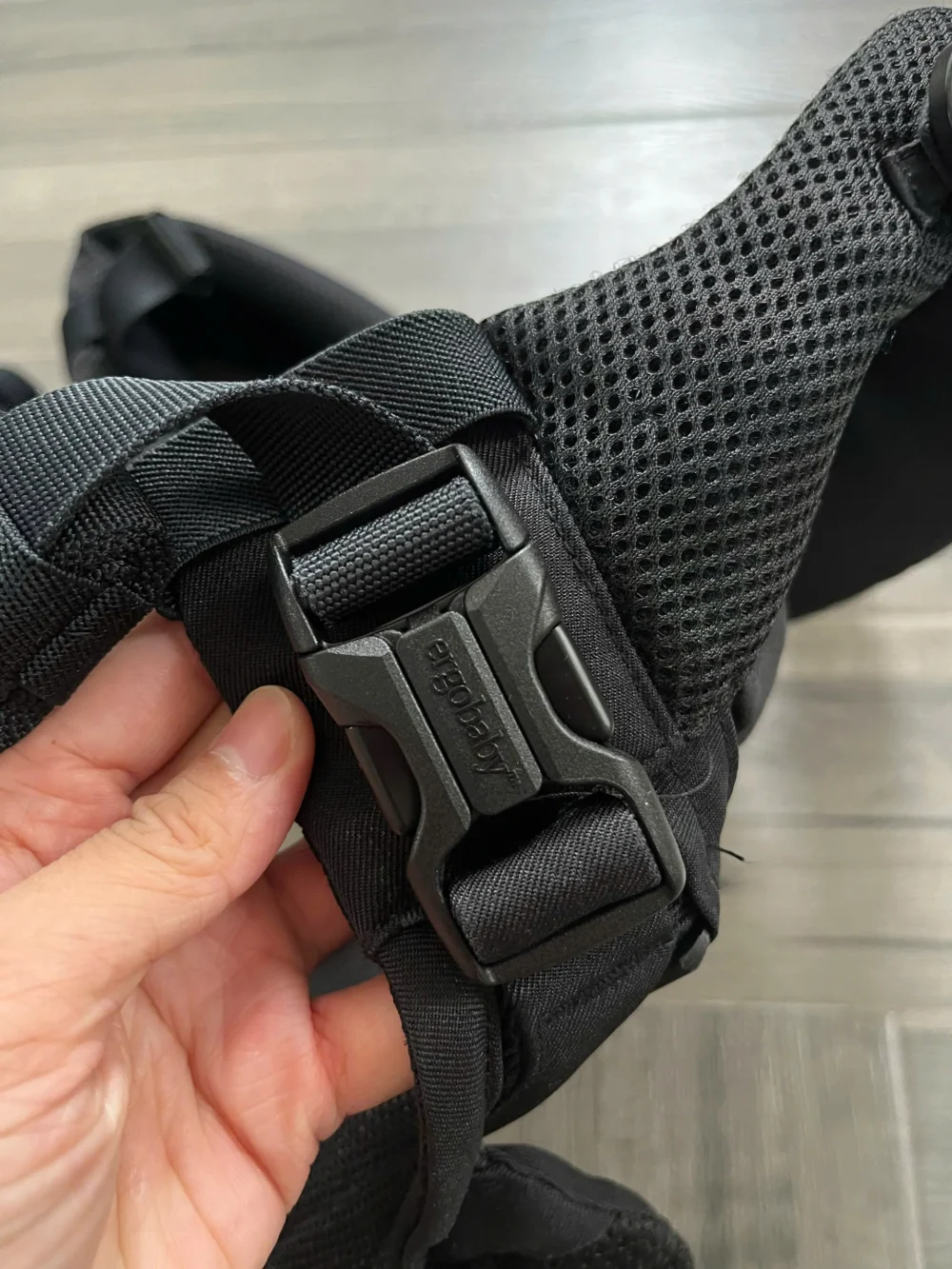 Địu Ergobaby Omni 360 cool air màu đen 0-4 tuổi - Ảnh 21