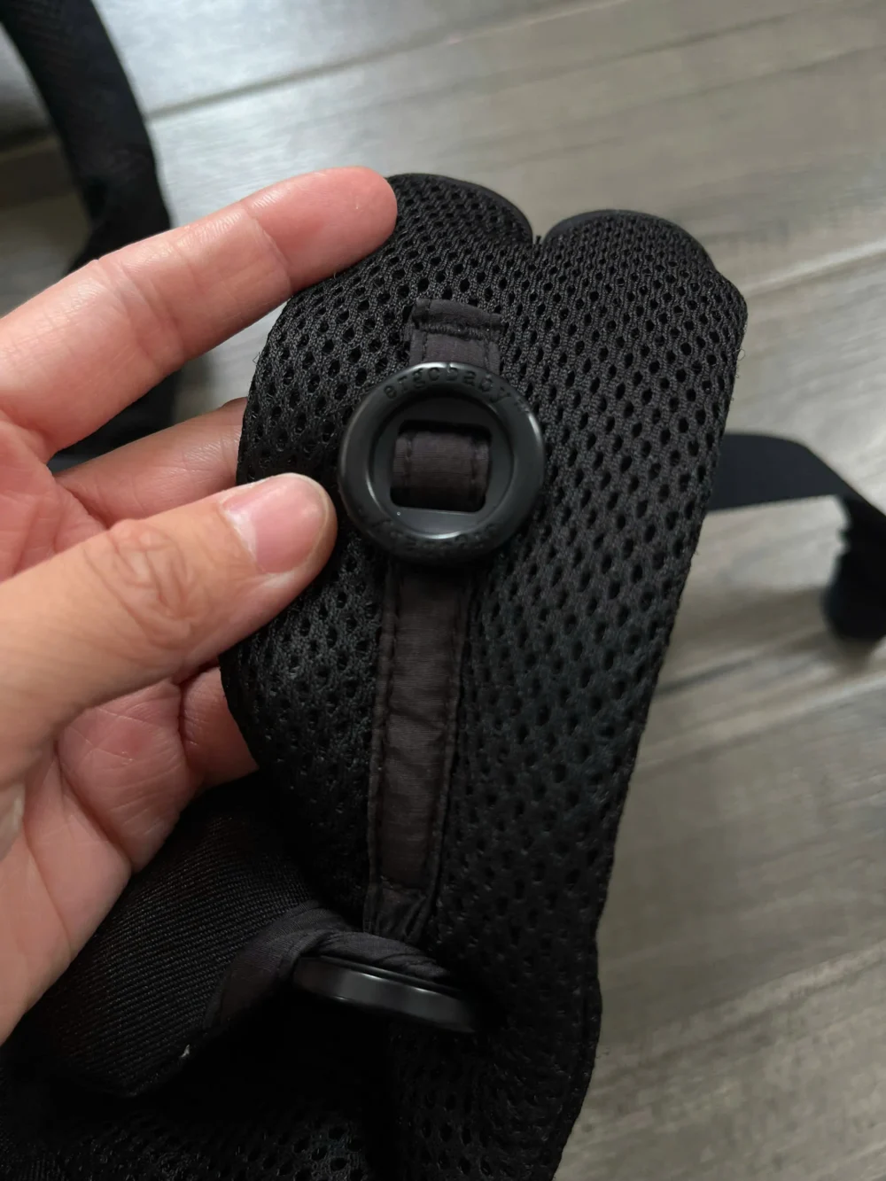 Địu Ergobaby Omni 360 cool air màu đen 0-4 tuổi - Ảnh 3