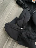 Địu Ergobaby Omni 360 cool air màu đen 0-4 tuổi - Ảnh 5