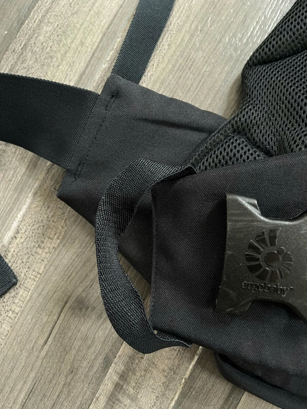 Địu Ergobaby Omni 360 cool air màu đen 0-4 tuổi - Ảnh 9