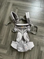 Địu Ergobaby Omni 360 cool air màu xám 0-4 tuổi - Ảnh 10