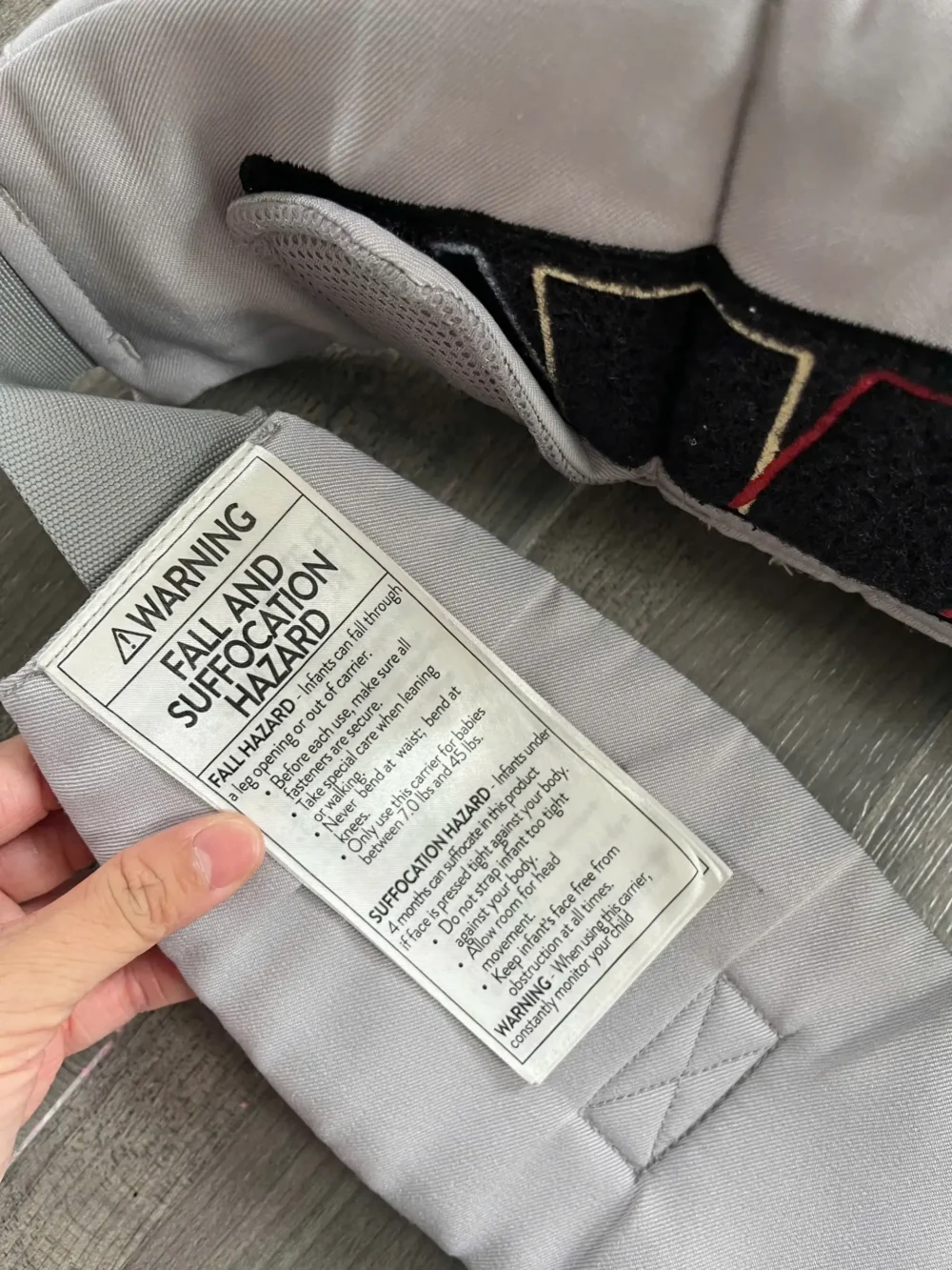 Địu Ergobaby Omni 360 cool air màu xám 0-4 tuổi - Ảnh 15