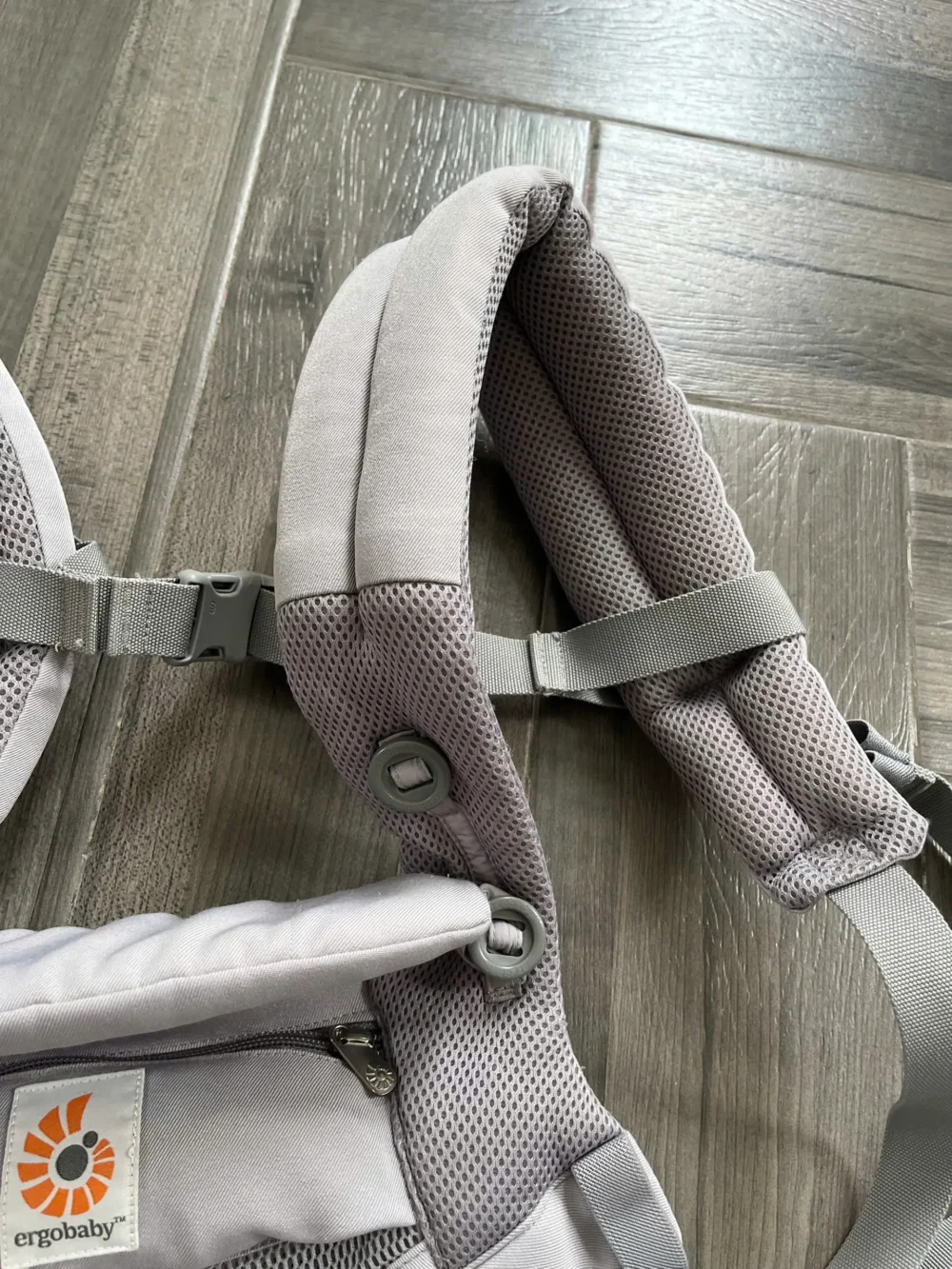 Địu Ergobaby Omni 360 cool air màu xám 0-4 tuổi - Ảnh 17