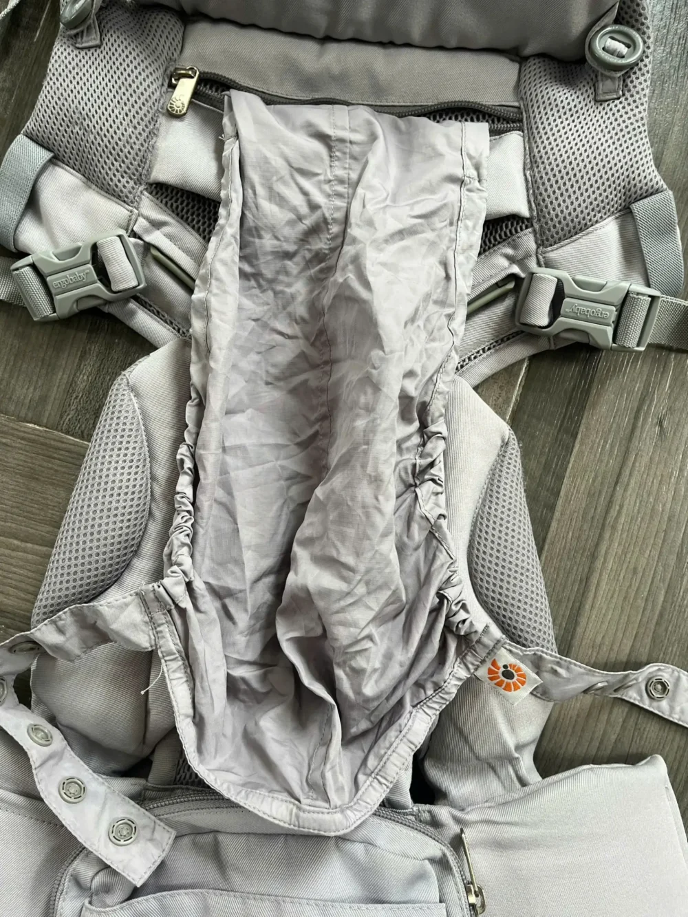 Địu Ergobaby Omni 360 cool air màu xám 0-4 tuổi - Ảnh 20