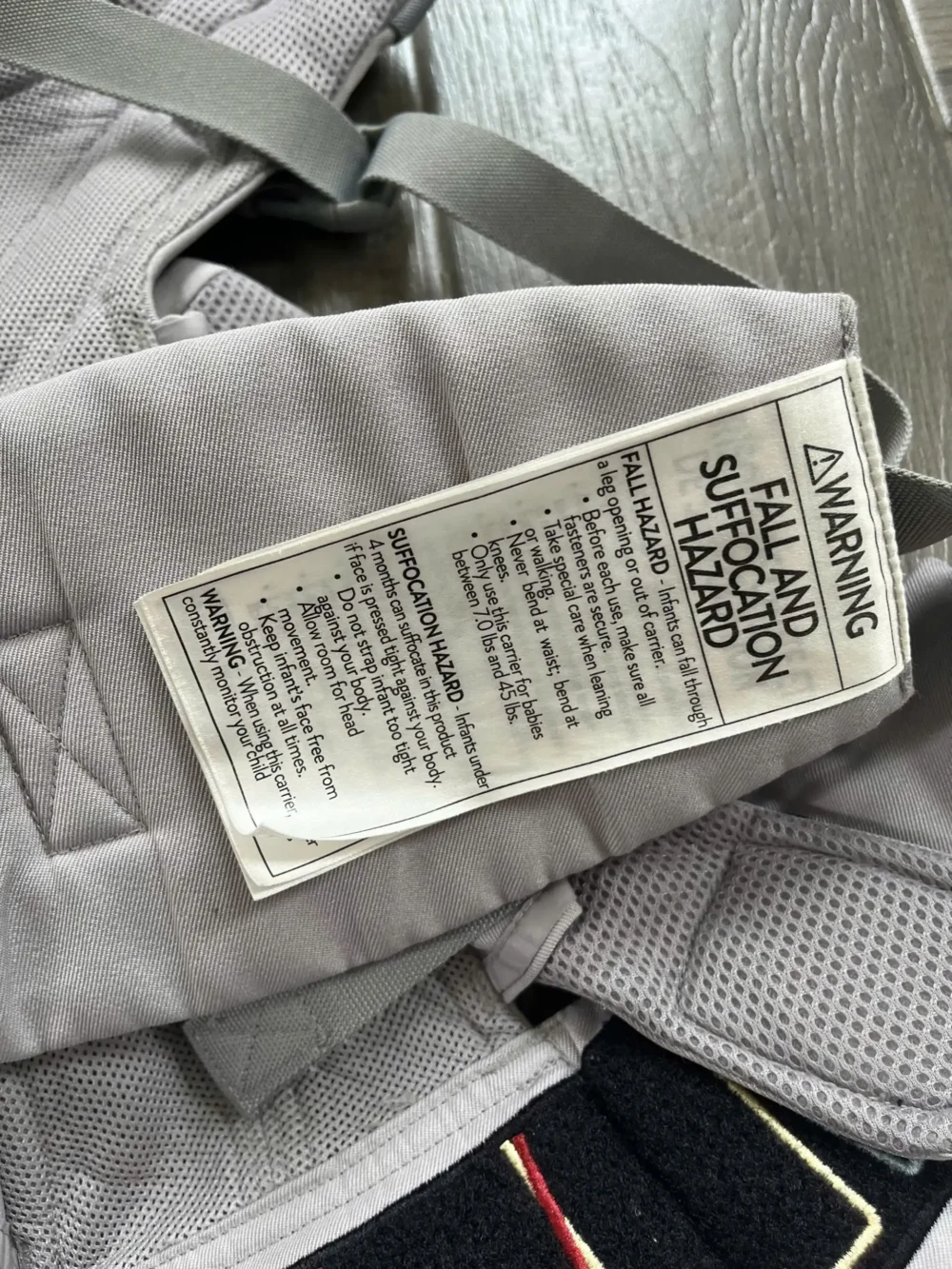 Địu Ergobaby Omni 360 cool air màu xám 0-4 tuổi - Ảnh 4