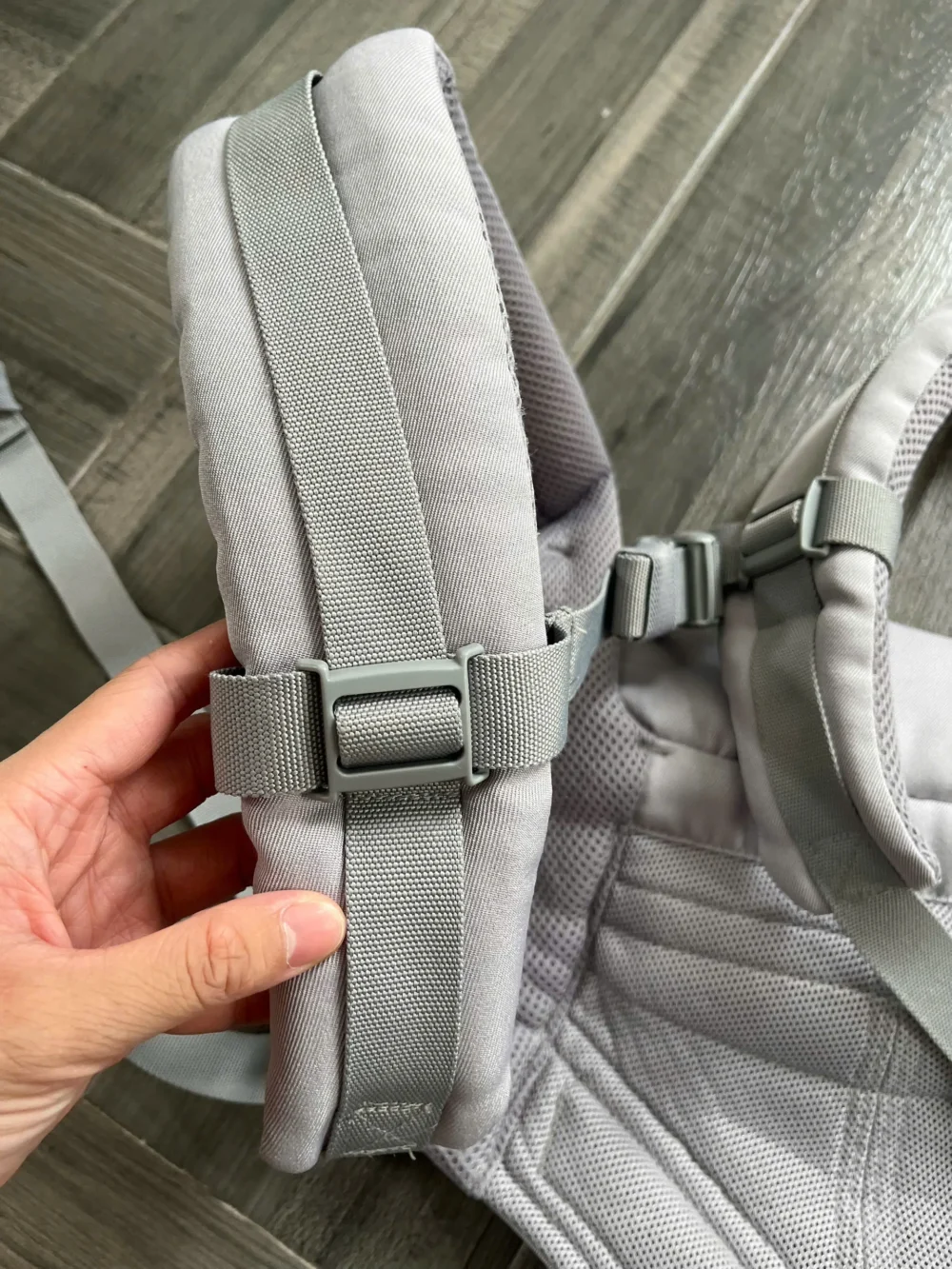 Địu Ergobaby Omni 360 cool air màu xám 0-4 tuổi - Ảnh 6