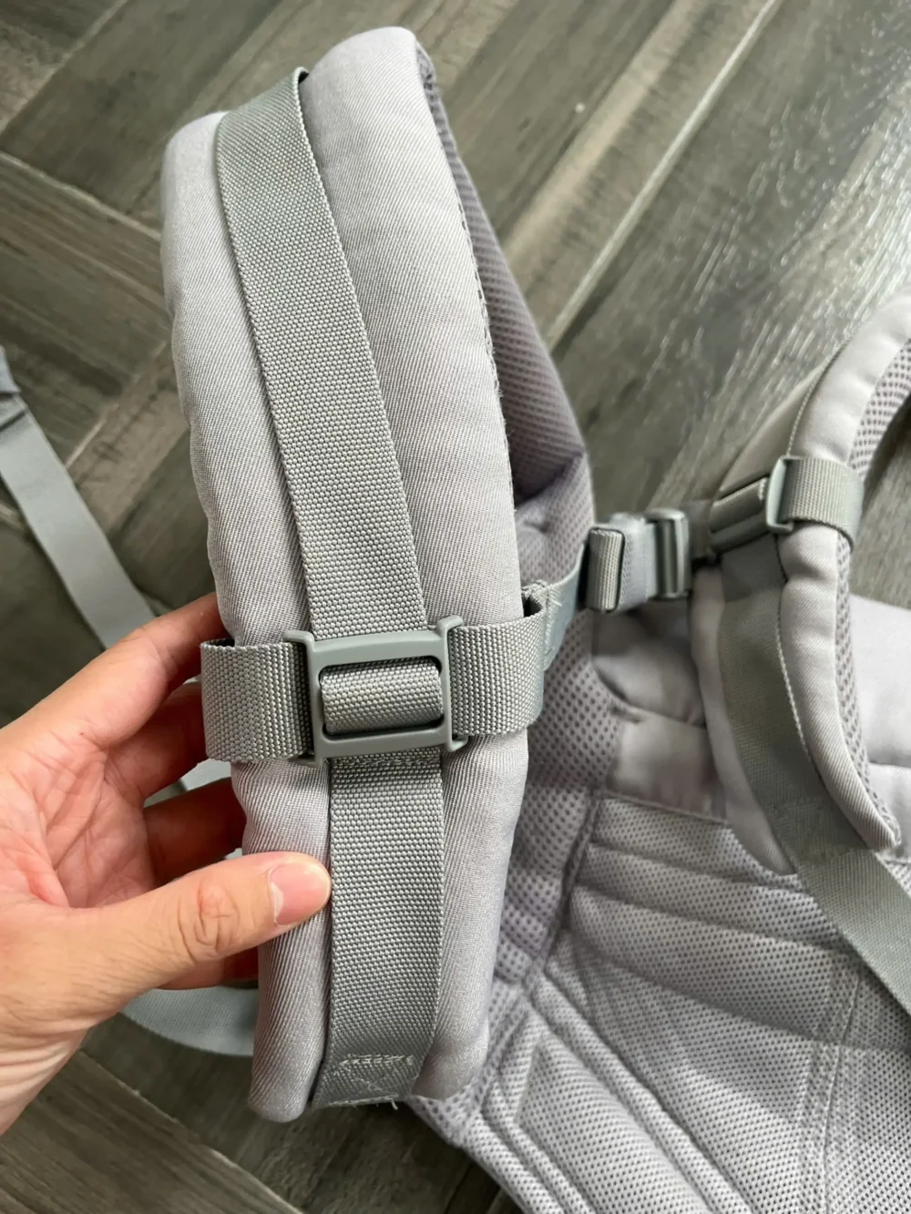 Địu Ergobaby Omni 360 cool air màu xám 0-4 tuổi - Ảnh 6