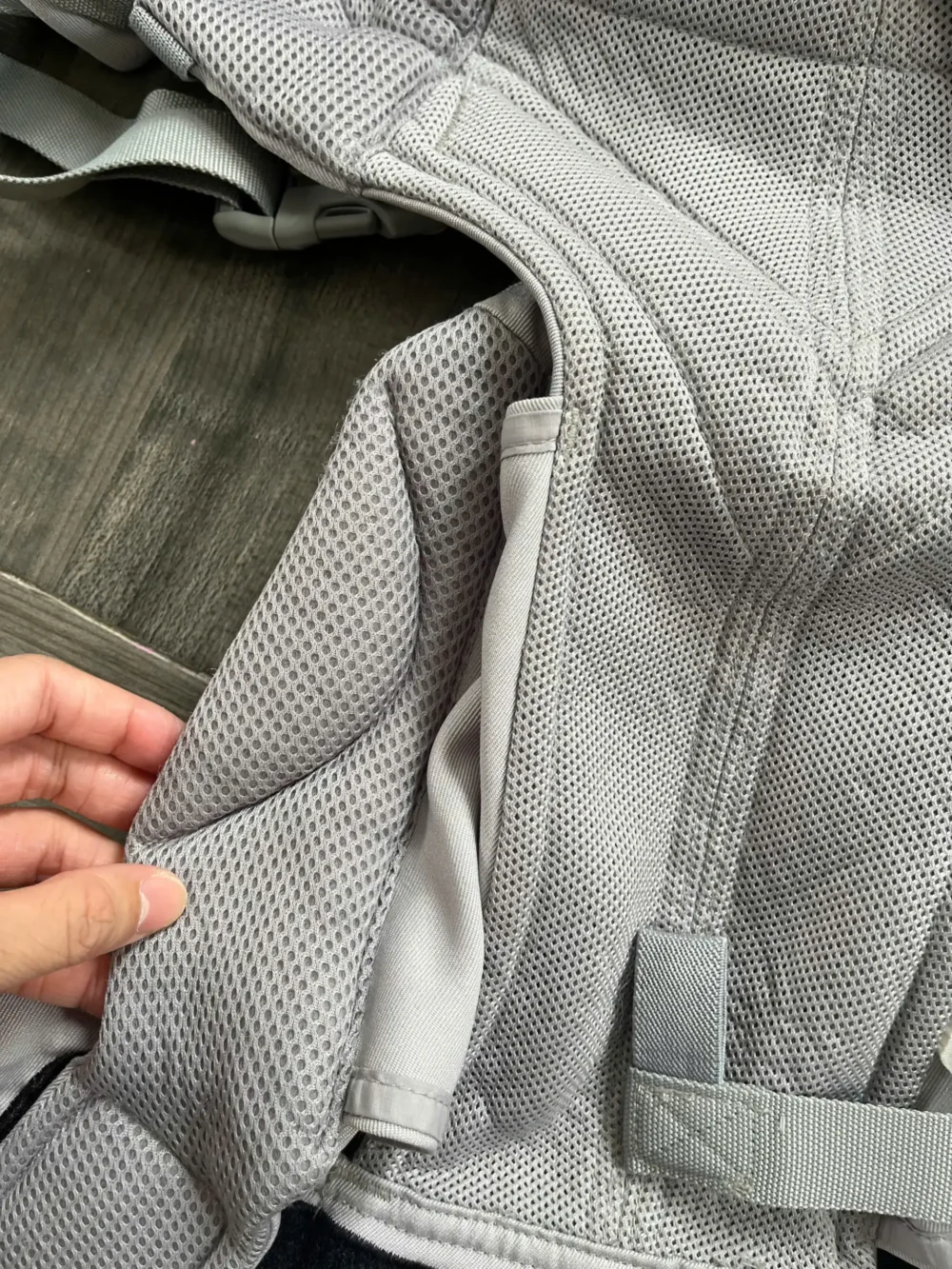 Địu Ergobaby Omni 360 cool air màu xám 0-4 tuổi - Ảnh 9