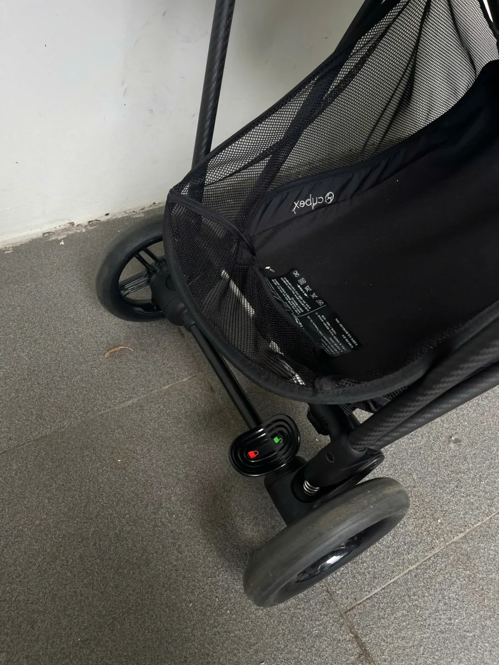 Xe đẩy Cybex Melio full black 0-3 tuổi (1) - Ảnh 9