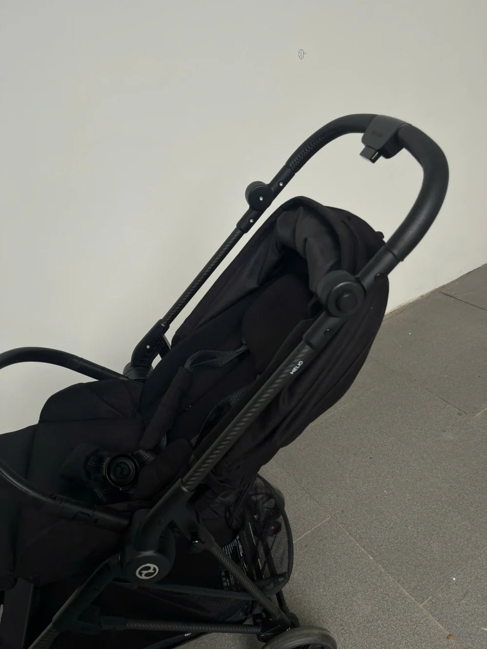Xe đẩy Cybex Melio full black 0-3 tuổi (1) - Ảnh 21