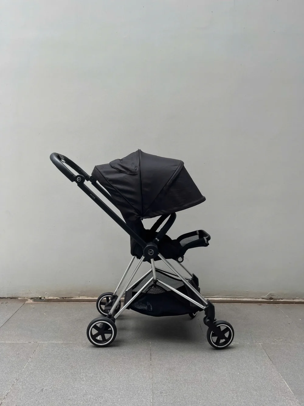 Xe đẩy Cybex mios 1 màu đen khung bạc 0-4 tuổi - Ảnh 10
