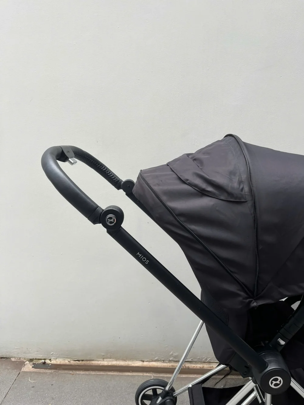 Xe đẩy Cybex mios 1 màu đen khung bạc 0-4 tuổi - Ảnh 11