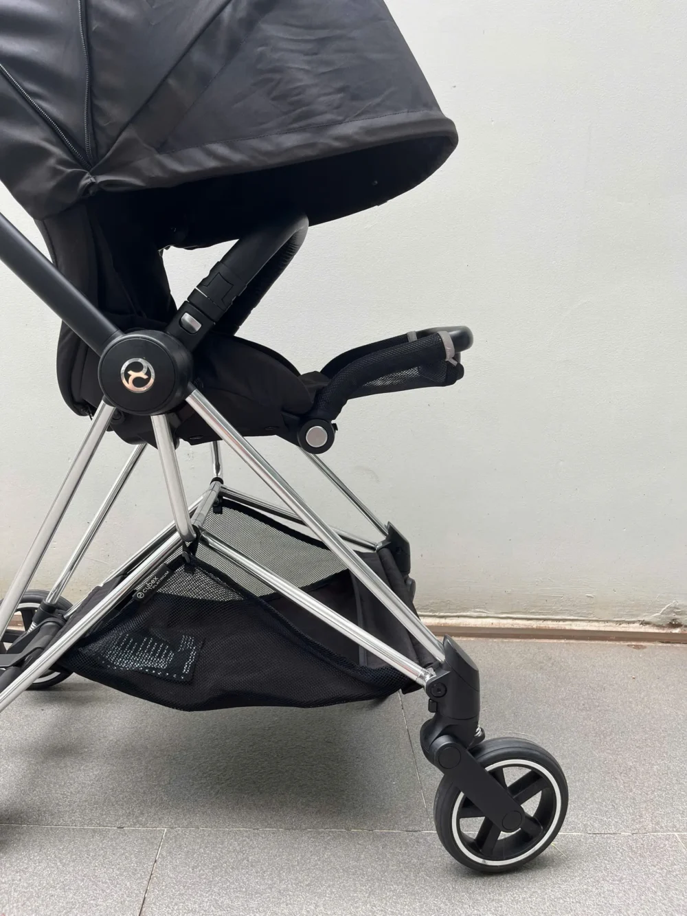 Xe đẩy Cybex mios 1 màu đen khung bạc 0-4 tuổi - Ảnh 13