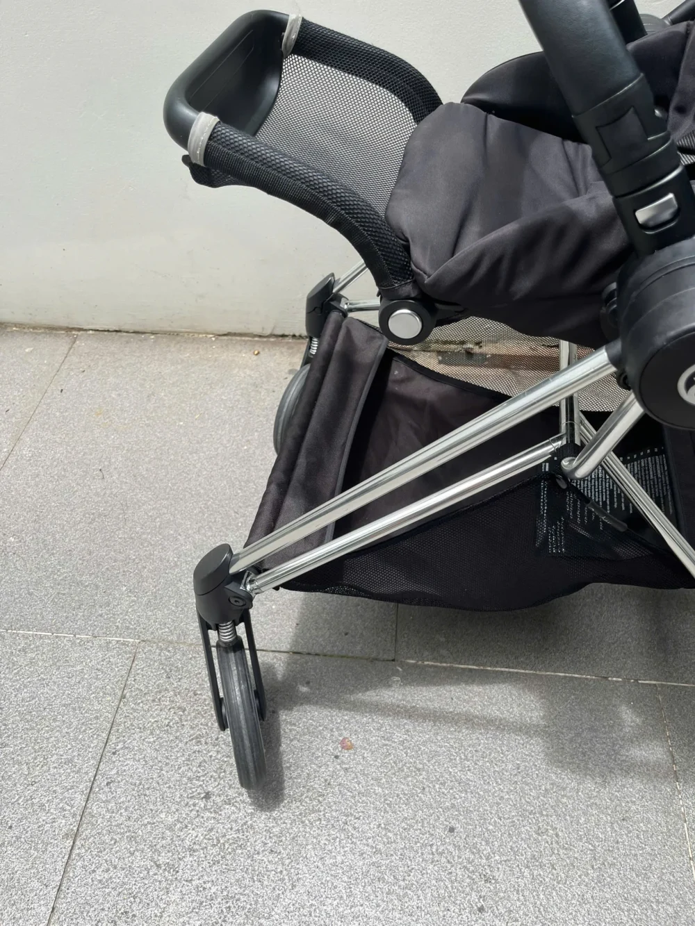 Xe đẩy Cybex mios 1 màu đen khung bạc 0-4 tuổi - Ảnh 6